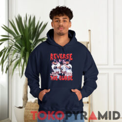 Vintage 90s Boston Red Sox Reverse The Curse Of The Bambino Nomar Garciaparra Pedro Martinez Hoodie