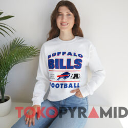 Vintage 90s Buffalo Bills Afc Football T shirt White Sweatshirt