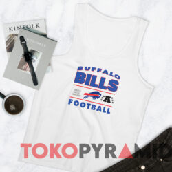 Vintage 90s Buffalo Bills Afc Football T shirt White TankTop