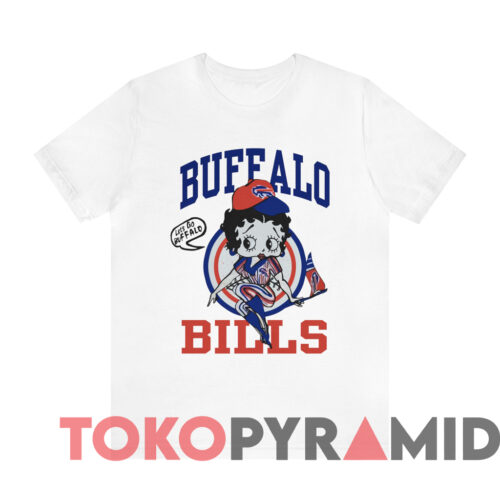 Vintage 90s Buffalo Bills Betty Boop T shirt White T shirt Vintage 90s Buffalo Bills Betty Boop T shirt White T shirt