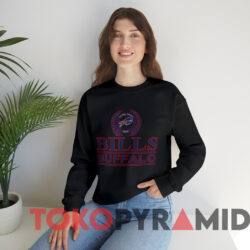Vintage 90s Buffalo Bills NFL Football T-shirt 3 Vintage 90s Buffalo Bills Nfl Football T shirt Black Sweatshirt