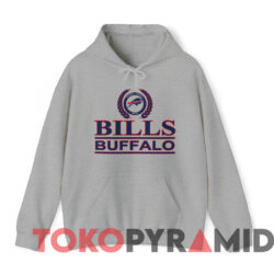 Vintage 90s Buffalo Bills NFL Football T-shirt 2 Vintage 90s Buffalo Bills Nfl Football T shirt Grey Hoodie