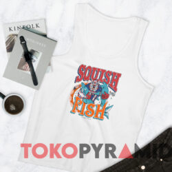 Vintage 90s Buffalo Bills Squish The Fish NFL T-shirt 4 Vintage 90s Buffalo Bills Squish The Fish Nfl T shirt White TankTop