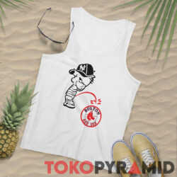 90s Champions Calvin Peeing Piss On Boston Red Sox Shirt 4 Vintage 90s Champions Calvin Peeing Piss On Boston Red Sox Tank Top