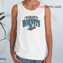 Vintage 90s Charlotte Hornets NBA Basketball Shirt 4 Vintage 90s Charlotte Hornets Nba Basketball Tank Top