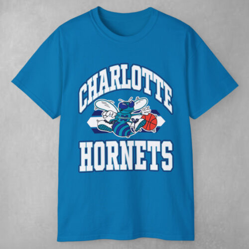 Vintage 90s Charlotte Hornets Nba Big Logo T shirt Vintage 90s Charlotte Hornets Nba Big Logo T shirt