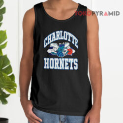 Vintage 90s Charlotte Hornets NBA Big Logo Shirt 4 Vintage 90s Charlotte Hornets Nba Big Logo Tank Top