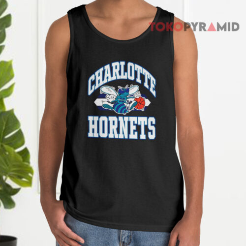 Vintage 90s Charlotte Hornets Nba Big Logo Tank Top Vintage 90s Charlotte Hornets Nba Big Logo Tank Top