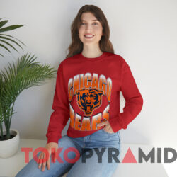 Vintage 90s Chicago Bears Hanes Large 1996 T-Shirt 3 Vintage 90s Chicago Bears Hanes Large 1996 T shirt Red Sweatshirt