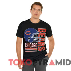 Vintage 90s Chicago Bears Nfl Football T shirt Black T shirt