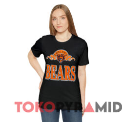 Vintage 90s Chicago Bears Nfl Football T shirt Black T shirt