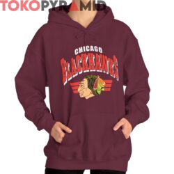 Vintage 90s Chicago Blackhawks Graphic Shirt