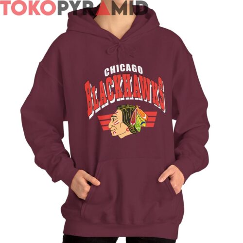 Vintage 90s Chicago Blackhawks Graphic Shirt