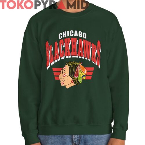 Vintage 90s Chicago Blackhawks Graphic Shirt