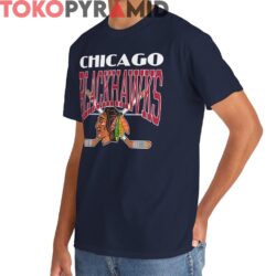 Vintage 90s Chicago Blackhawks Hockey T Shirt