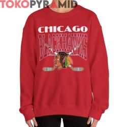 Vintage 90s Chicago Blackhawks Hockey T Shirt