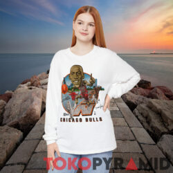 Vintage 90s Chicago Bulls Michael Jordan Caricature Shirt 2 Vintage 90s Chicago Bulls Michael Jordan Caricature Shirt Long Sleeve