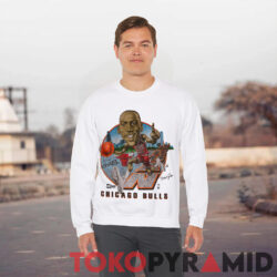 Vintage 90s Chicago Bulls Michael Jordan Caricature Shirt Sweatshirt