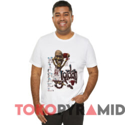 Vintage 90s Chicago Bulls Michael Jordan Caricature T shirt White T shirt