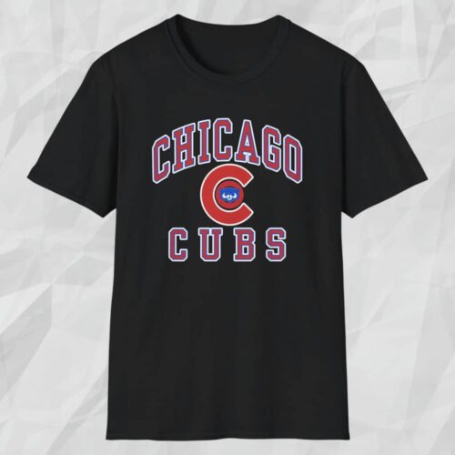 Vintage 90s Chicago Cubs Logo Shirt Black T shirt Vintage 90s Chicago Cubs Logo Shirt Black T shirt