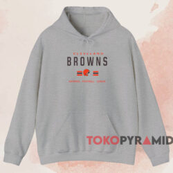 Vintage 90s Cleveland Browns NFL Shirt 2 Vintage 90s Cleveland Browns Nfl Shirt Grey Hoodie