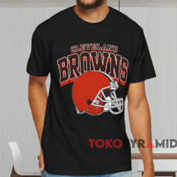 Vintage 90s Cleveland Browns Nutmeg T shirt Black T shirt