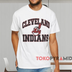 Vintage 90s Cleveland Indians Chief Wahoo Shirt White T shirt