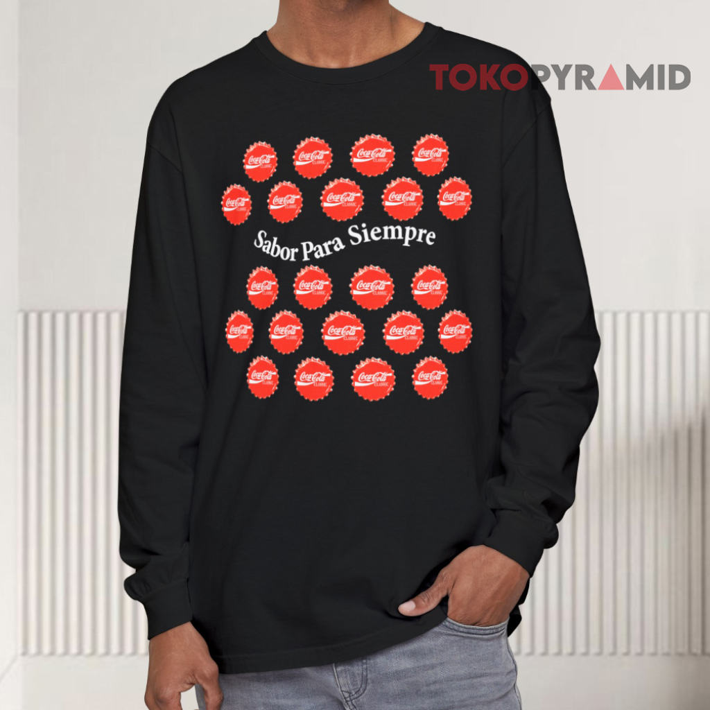 Vintage 90s Coca cola Coke Sabor Para Siempre Long sleeved Vintage 90s Coca cola Coke Sabor Para Siempre Long sleeved