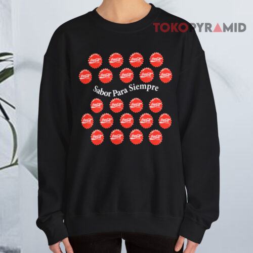 Vintage 90s Coca cola Coke Sabor Para Siempre Sweatshirt Vintage 90s Coca cola Coke Sabor Para Siempre Sweatshirt