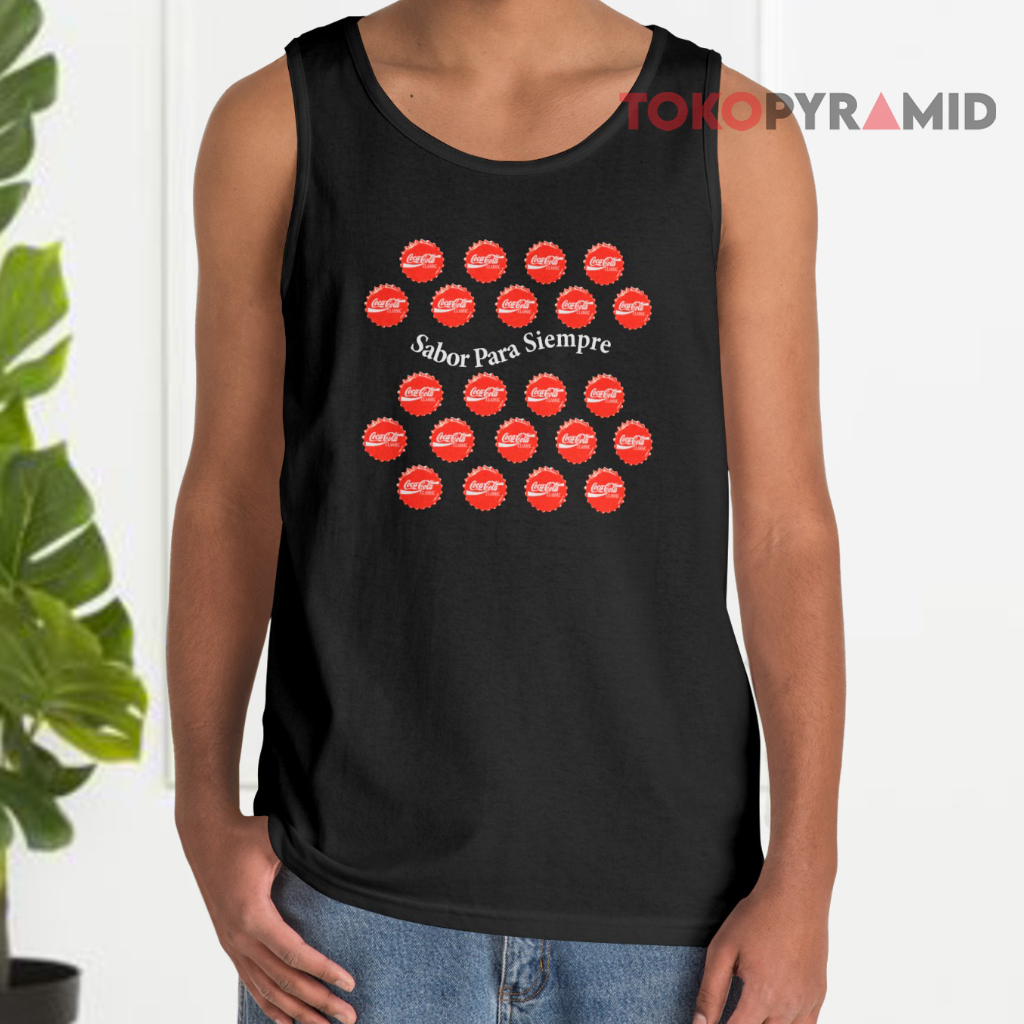 Vintage 90s Coca cola Coke Sabor Para Siempre Tank Top Vintage 90s Coca cola Coke Sabor Para Siempre Tank Top