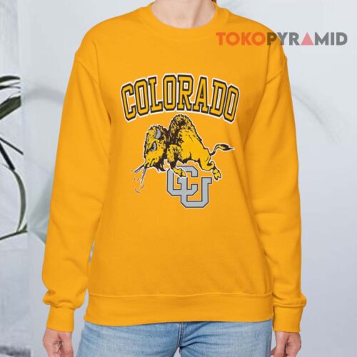 Vintage 90s Cu Colorado University Buffaloes Sweatshirt