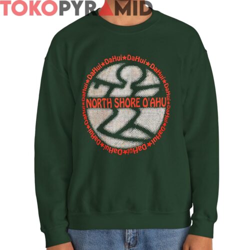Vintage 90s Da Hui Surfer Logo Shirt North Shore O'Ahu
