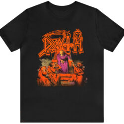 Vintage 90s Death Scream Bloody Gore T shirt