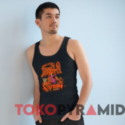 Vintage 90s Death Scream Bloody Gore T shirt Black TankTop