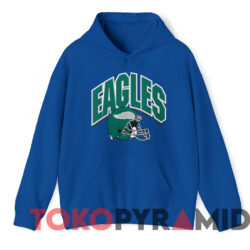 Vintage 90s Destroyed Philadelphia Eagles T-Shirt 3 Vintage 90s Destroyed Philadelphia Eagles T shirt Blue Hoodie