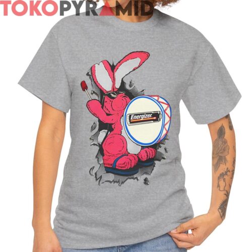 Vintage 90s Energizer Bunny Battery Shirt