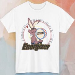 Vintage 90s Energizer Bunny Keeps Going Shirt