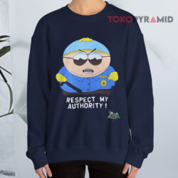 Vintage 90s Eric Cartman South Park Respect My Authority Shirt 3 Vintage 90s Eric Cartman South Park Respect My Authority Sweatshirt