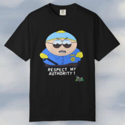 Vintage 90s Eric Cartman South Park Respect My Authority T shirt