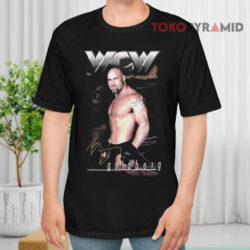 Vintage 90s Goldberg Wcw Wrestling Black T shirt