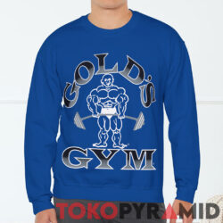 Vintage 90s Golds Gym Workout Shirt Sweatshirt