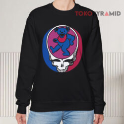 Vintage 90s Grateful Dead Skull Dancing Bear Shirt 3 Vintage 90s Grateful Dead Skull Dancing Bear Sweatshirt