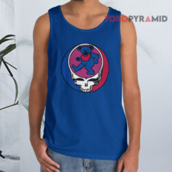 Vintage 90s Grateful Dead Skull Dancing Bear Shirt 2 Vintage 90s Grateful Dead Skull Dancing Bear Tank Top