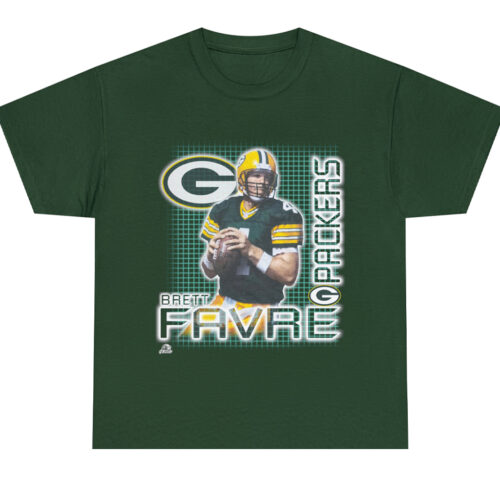 Vintage 90s Green Bay Packers Brett Favre T shirt