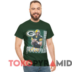 Vintage 90s Green Bay Packers Brett Favre T shirt Green T shirt