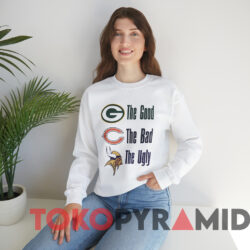Vintage 90s Green Bay Packers Good Bad Ugly T-Shirt 2 Vintage 90s Green Bay Packers Good Bad Ugly T shirt White Sweatshirt