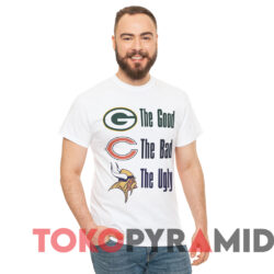 Vintage 90s Green Bay Packers Good Bad Ugly T shirt White T shirt