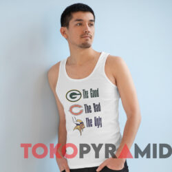 Vintage 90s Green Bay Packers Good Bad Ugly T-Shirt 4 Vintage 90s Green Bay Packers Good Bad Ugly T shirt White TankTop