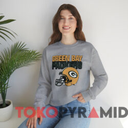 Vintage 90s Green Bay Packers Nfl T shirt Grey Sweatshirt