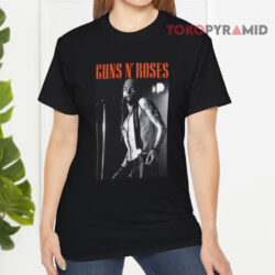 Vintage 90s Guns N' Roses Axl Rose Faith No More Black T shirt